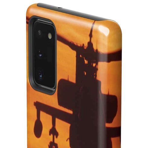 Four AH-64 Apache Helicopters Galaxy Note20 5G Pro Case