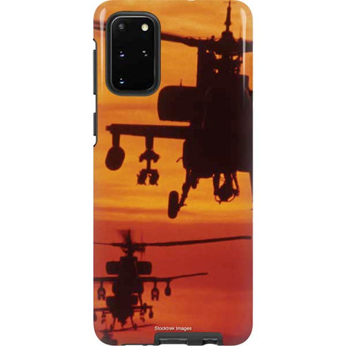 Four AH-64 Apache Helicopters Galaxy S20 Plus Pro Case