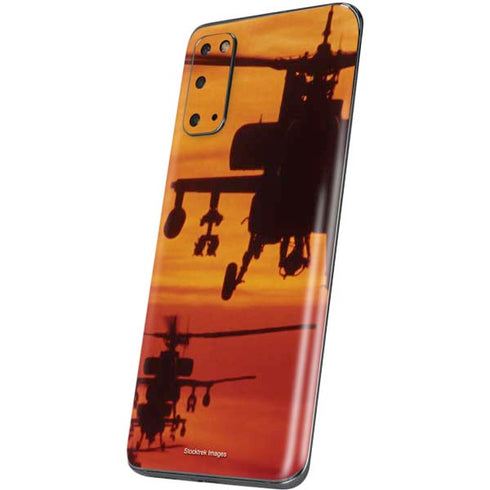 Four AH-64 Apache Helicopters Galaxy S20 Skin