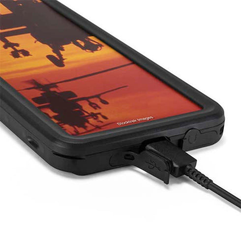 Four AH-64 Apache Helicopters Galaxy S20 Waterproof Case