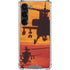 Four AH-64 Apache Helicopters Galaxy S23 Clear Case