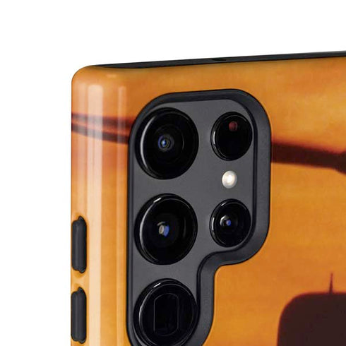Four AH-64 Apache Helicopters Galaxy S24 Ultra Impact Case