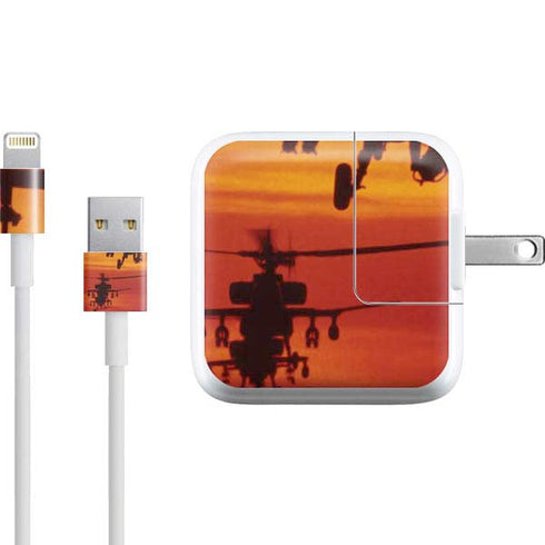 Four AH-64 Apache Helicopters iPad Charger (10W USB) Skin