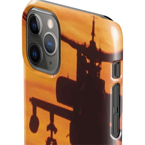 Four AH-64 Apache Helicopters iPhone 11 Pro Lite Case