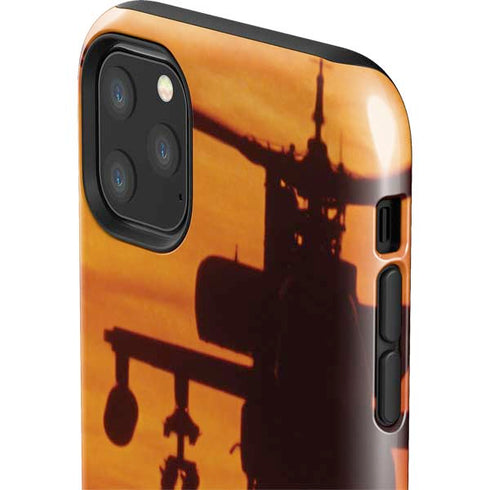 Four AH-64 Apache Helicopters iPhone 11 Pro Max Impact Case