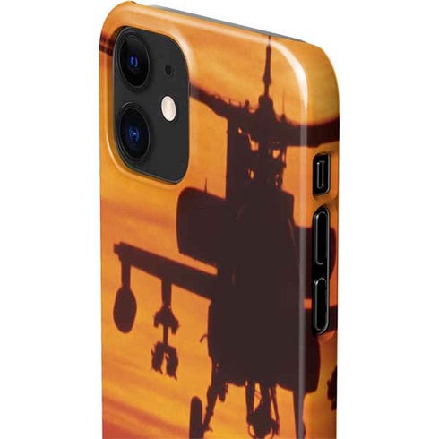 Four AH-64 Apache Helicopters iPhone 12 Mini Lite Case