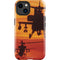 Four AH-64 Apache Helicopters iPhone 14 Plus Impact Case