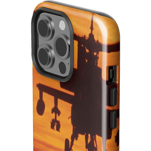 Four AH-64 Apache Helicopters iPhone 14 Pro Impact Case
