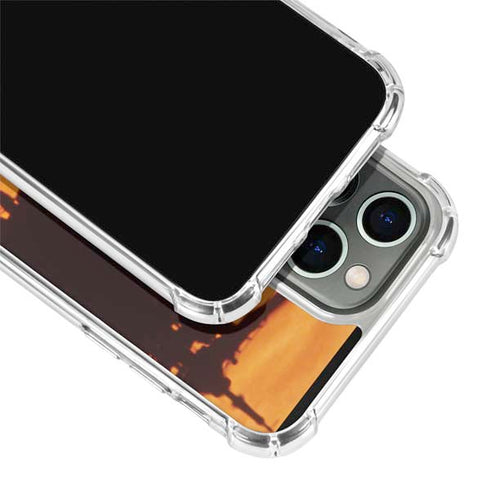 Four AH-64 Apache Helicopters iPhone 15 Pro Max Clear Case