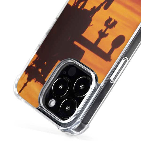 Four AH-64 Apache Helicopters iPhone 15 Pro Max MagSafe Case