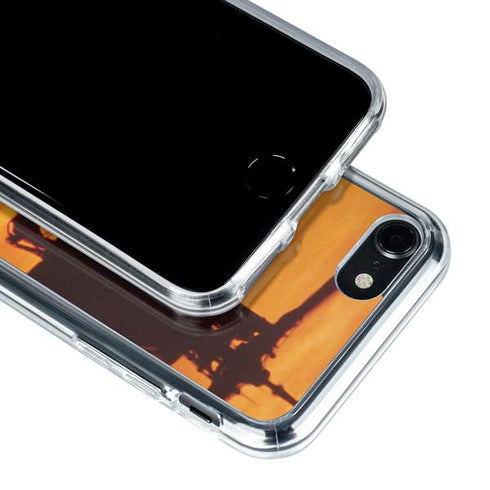 Four AH-64 Apache Helicopters iPhone SE (2nd & 3rd Gen) Clear Case