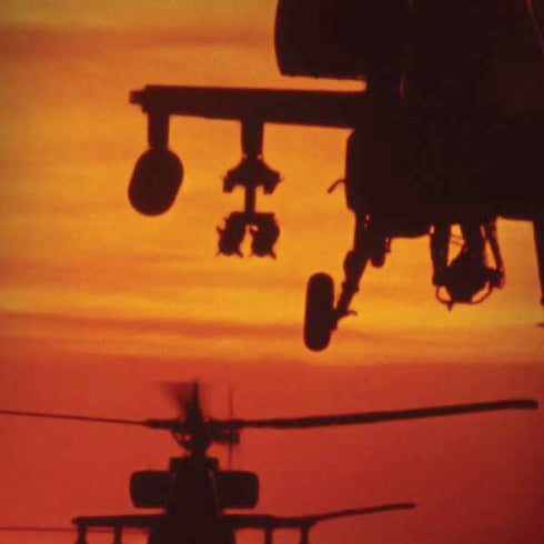 Four AH-64 Apache Helicopters Moto G6 Skin