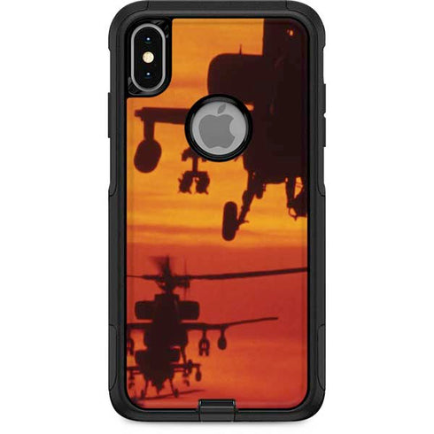Four AH-64 Apache Helicopters Otterbox Commuter iPhone Skin