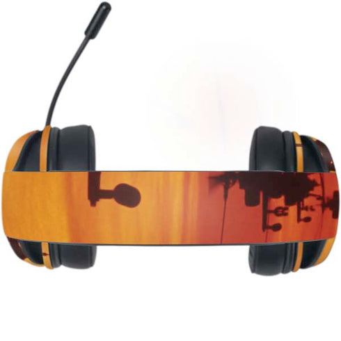Four AH-64 Apache Helicopters Razer Kraken X Skin