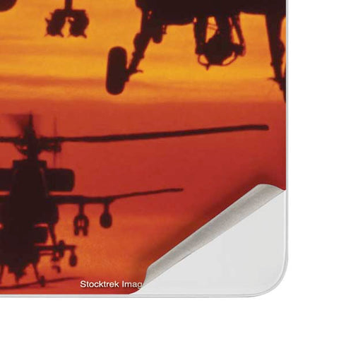Four AH-64 Apache Helicopters Surface Duo Skin