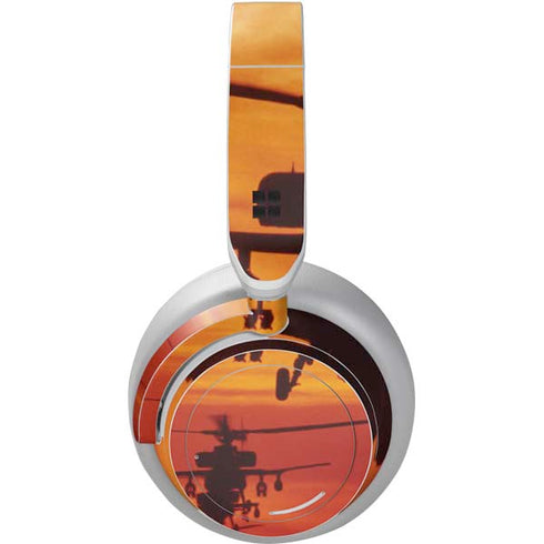 Four AH-64 Apache Helicopters Surface Headphones Skin
