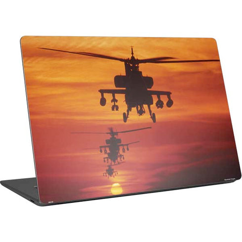 Four AH-64 Apache Helicopters Surface Laptop 4 15in Skin