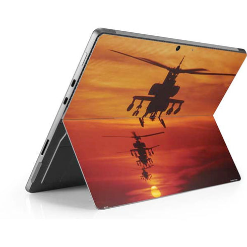 Four AH-64 Apache Helicopters Surface Pro 9 Skin
