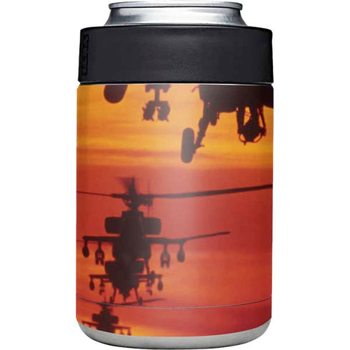 Four AH-64 Apache Helicopters Yeti Colster Can Insulator Skin