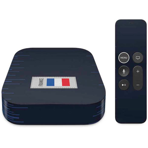France Soccer Flag Apple TV Skin