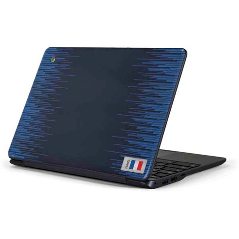 France Soccer Flag Samsung Chromebook Skin