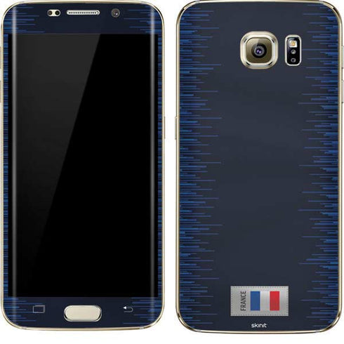 France Soccer Flag Galaxy S7 Edge Skin