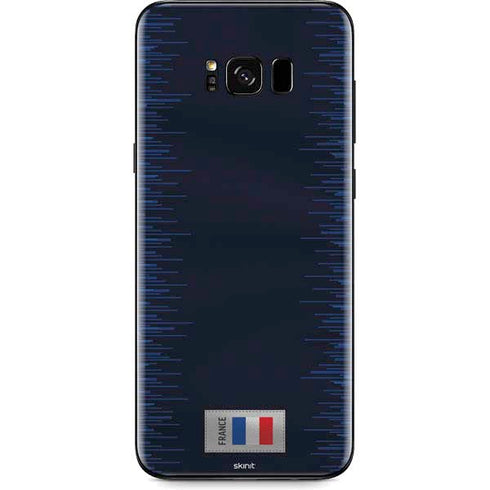 France Soccer Flag Galaxy S8 Skin