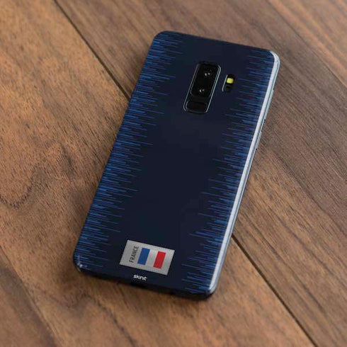 France Soccer Flag Galaxy S9 Plus Skin
