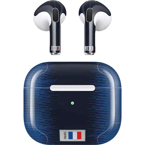France Soccer Flag Apple AirPods (3rd Gen 2021) Skin