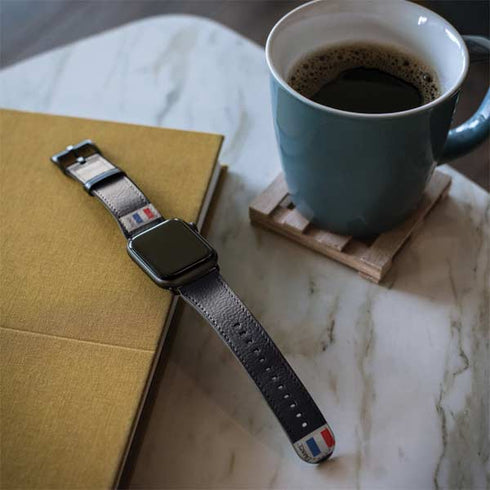France Soccer Flag Apple Watch Band 38-40mm