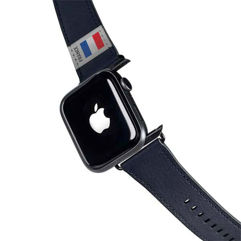 France Soccer Flag Apple Watch Band 42-44mm