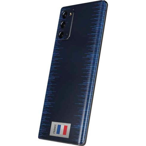 France Soccer Flag Galaxy Note20 5G Skin