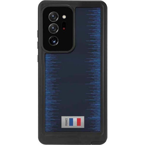 France Soccer Flag Galaxy Note20 Ultra 5G Waterproof Case