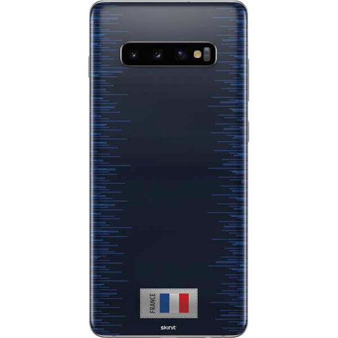 France Soccer Flag Galaxy S10 Plus Skin
