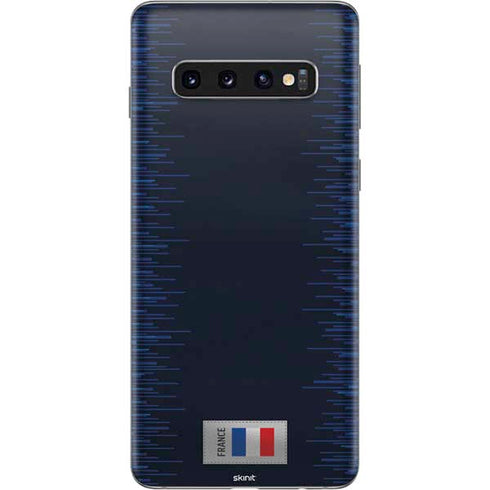 France Soccer Flag Galaxy S10 Skin