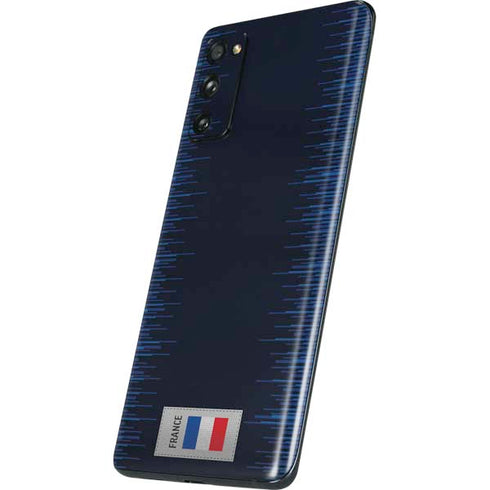 France Soccer Flag Galaxy S20 Fan Edition Skin