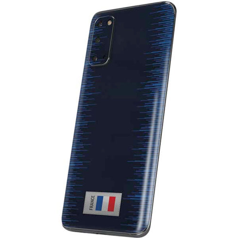 France Soccer Flag Galaxy S20 Skin