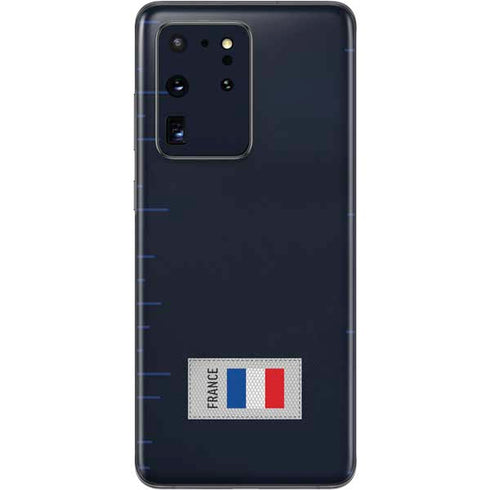 France Soccer Flag Galaxy S20 Ultra 5G Skin