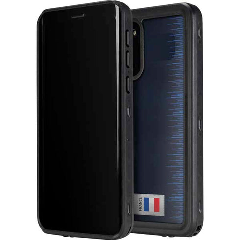 France Soccer Flag Galaxy S20 Waterproof Case