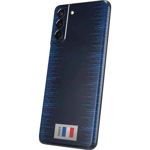 France Soccer Flag Galaxy S21 Plus 5G Skin