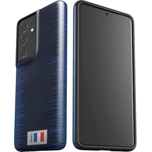 France Soccer Flag Galaxy S21 Ultra 5G Pro Case