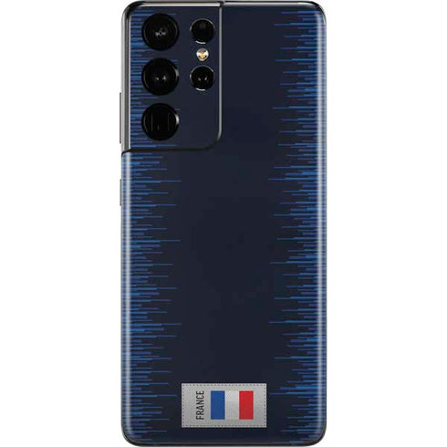 France Soccer Flag Galaxy S21 Ultra 5G Skin