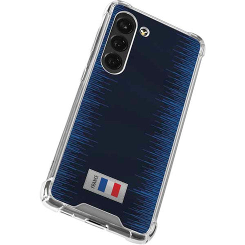 France Soccer Flag Galaxy S23 Clear Case