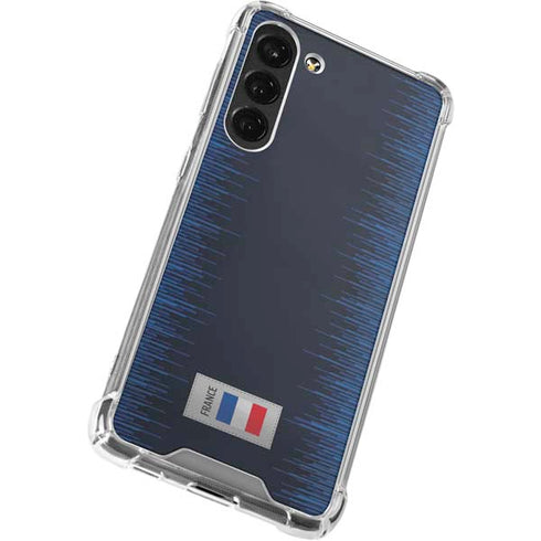 France Soccer Flag Galaxy S23 Plus Clear Case