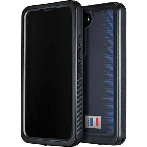 France Soccer Flag Galaxy S23 Waterproof Case