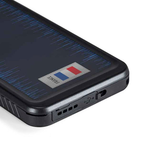 France Soccer Flag Galaxy S23 Waterproof Case