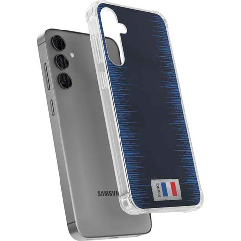 France Soccer Flag Galaxy S24 Plus Clear Case