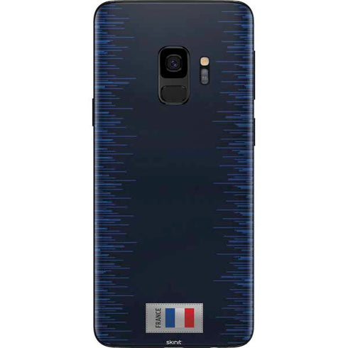 France Soccer Flag Galaxy S9 Skin