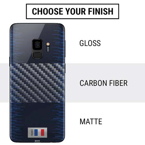 France Soccer Flag Galaxy S9 Skin