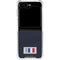 France Soccer Flag Galaxy Z Flip5 5G Clear Case